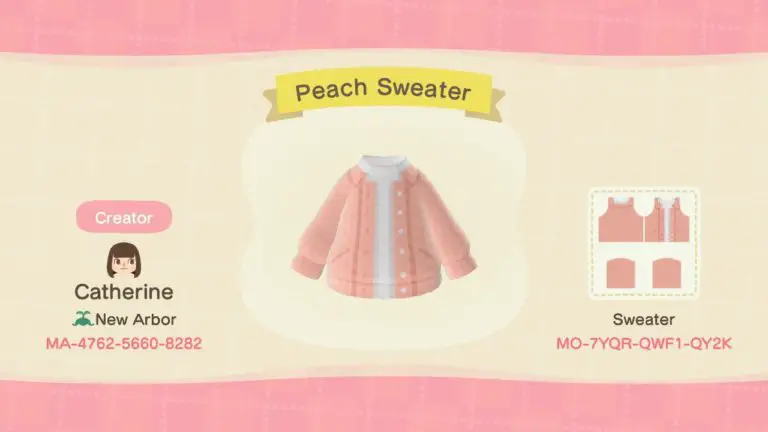 Peach Sweater