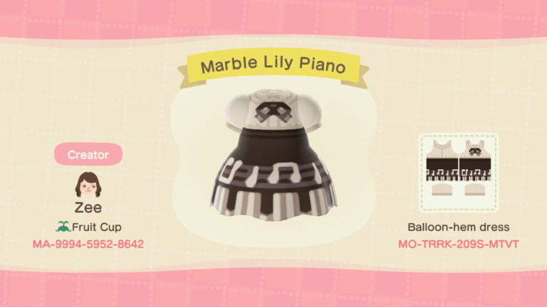 Marble Lily Piano