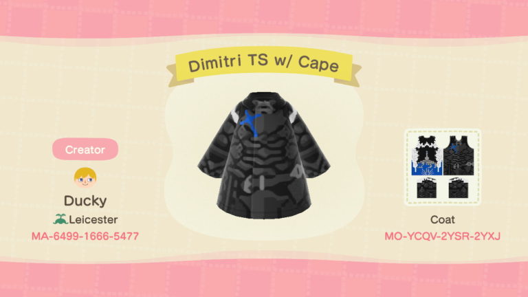 Dimitri TS w/ Cape