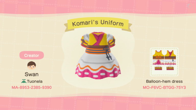 Komari’s Uniform