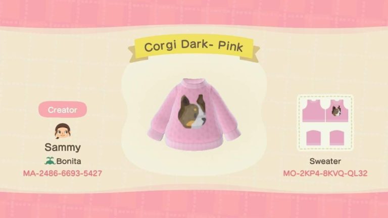 Corgi Dark- Pink