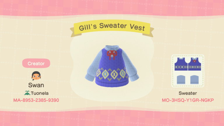 Gill’s Sweater Vest