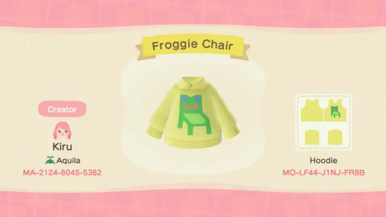 froggy chair hoodie