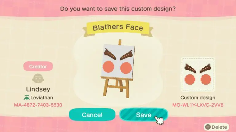 Blathers Face Paint