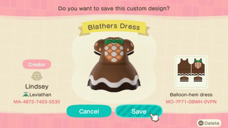 Blathers Dress