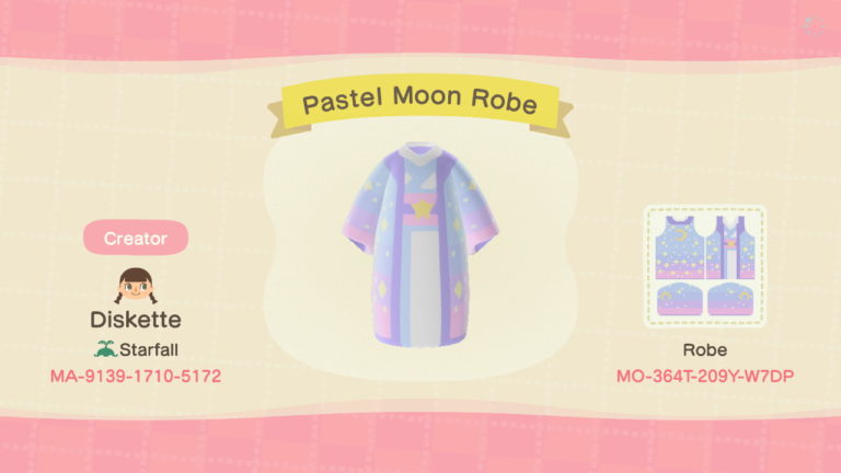 Pastel Moon Robe