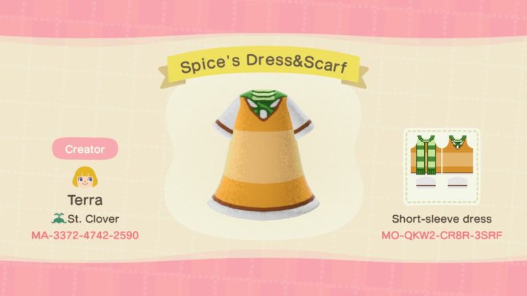 Spice’s Dress & Scarf