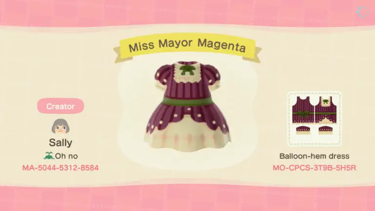 Miss Mayor Magenta