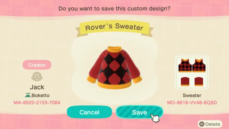 Rover’s Sweater