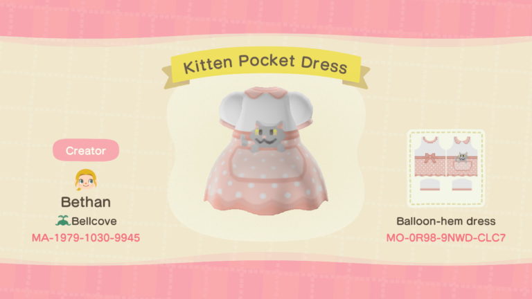 Kitten Pocket Dress