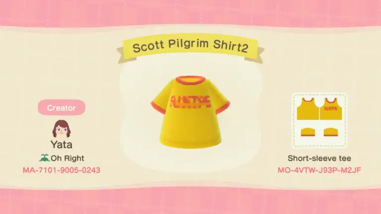 Scott Pilgrim Plumtree Shirt