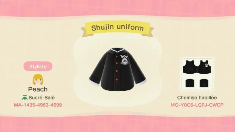 Shujin Academy Uniform