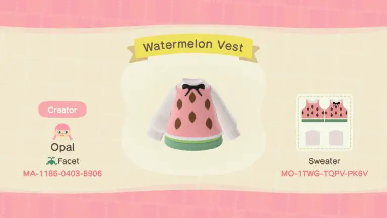 Watermelon Vest