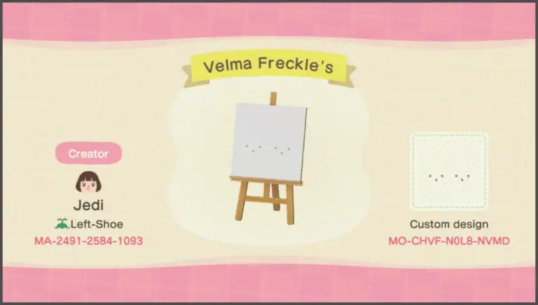Velma’s Freckles