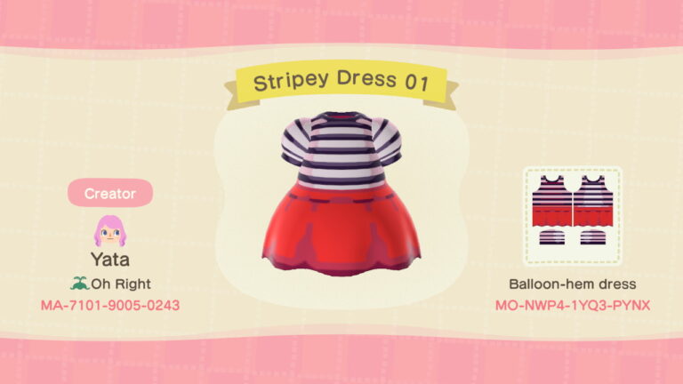 Stripey Dress 01